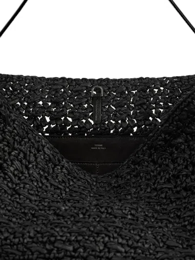 Totême Shoulder Bag Toteme Woman Color Black In Black
