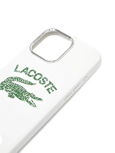 Lacoste Logo-detail Iphone 16 Pro Max Case In Multi
