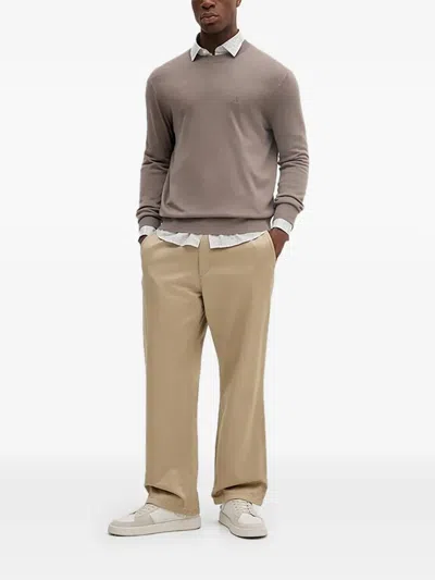 Armani Exchange Patterned Shirt In White