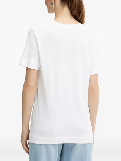 Armani Exchange Printed T-shirt In White