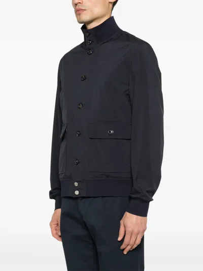 Valstar Ino Button Flap-pocket Jacket In Black