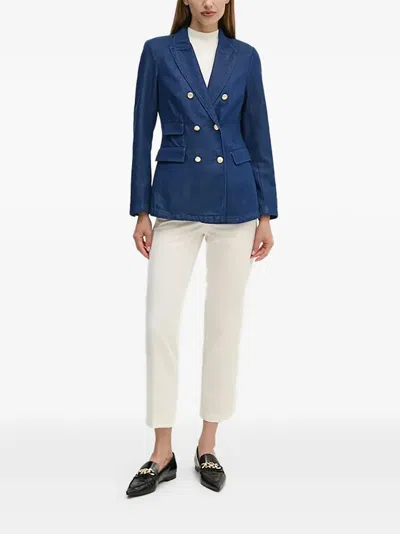 Benetton Button-closure Trousers In White