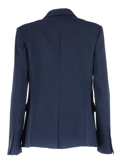 P.a.r.o.s.h Single-breasted Jacket In Blue