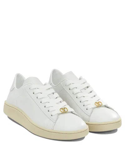 Valentino Garavani Woman Sneakers White Size 8 Leather