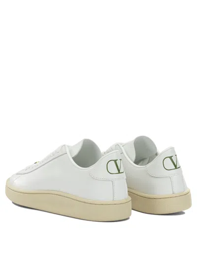 Valentino Garavani Woman Sneakers White Size 8 Leather