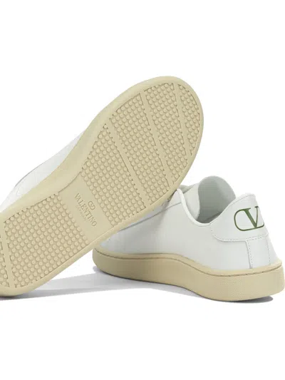 Valentino Garavani Woman Sneakers White Size 8 Leather