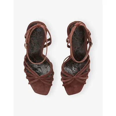 Sam Edelman Lili Ankle Strap Sandal In Brown