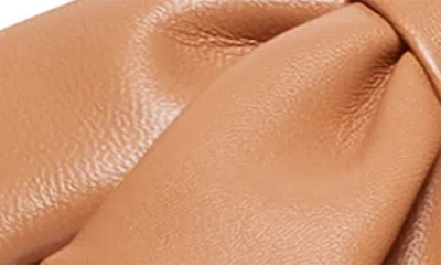 Stuart Weitzman Sofia Bow Slide Sandal In Brown