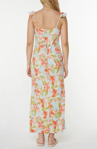 Roxy Daydreamer Floral Maxi Sundress In Multi