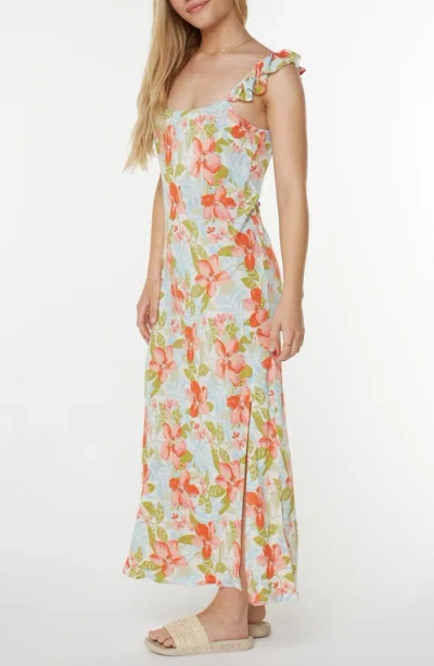 Roxy Daydreamer Floral Maxi Sundress In Multi