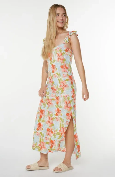 Roxy Daydreamer Floral Maxi Sundress In Multi