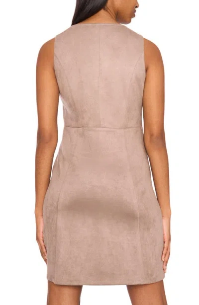 Halogen ® Zip Front Sleeveless Minidress In Multi