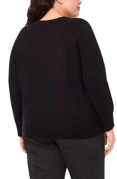 Halogen ® Embroidered Floral Sweater In Black