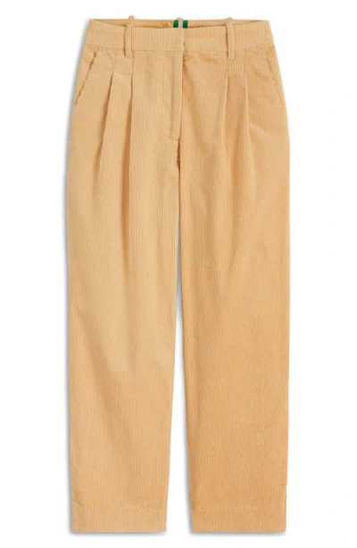 Boden Bloomsbury Straight Leg Corduroy Pants In Neutral