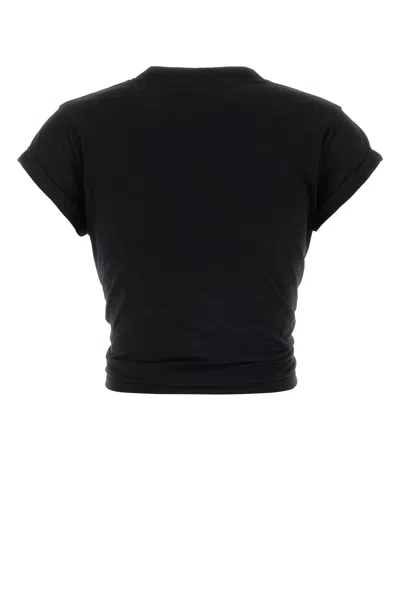 Givenchy Bow Tie T-shirt In Black