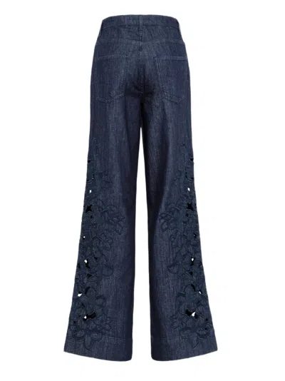 Blugirl Belt Loop Jeans In Blue