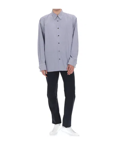 Aspesi Neutrals Straight Leg Cotton Trekking Pants In Blue