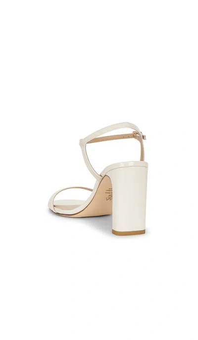 Stuart Weitzman Babette Sandal 85 In White