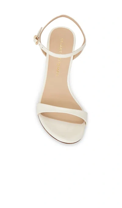 Stuart Weitzman Babette Sandal 85 In White