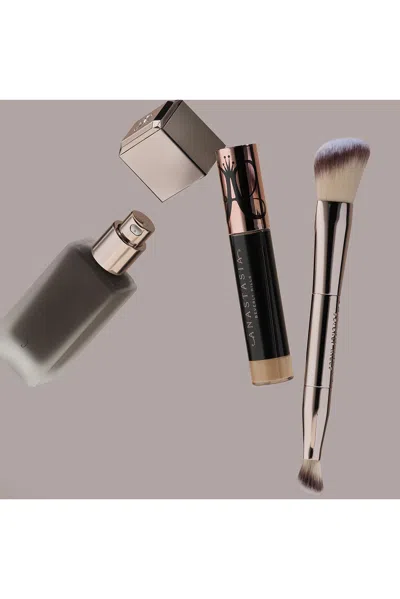 Anastasia Beverly Hills Impeccable Foundation And Face Brush In Transparent