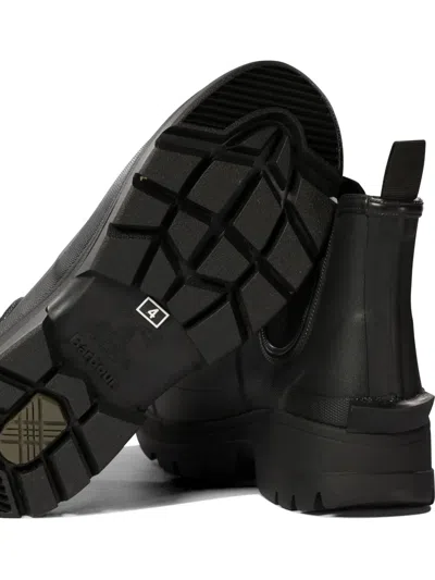 Barbour Halton Womens Chelsea Wellies In Black