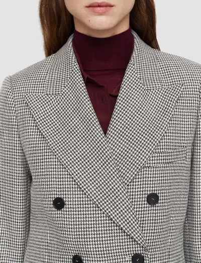 Joseph Double-breasted Blazer In Gray