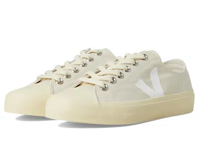 Veja Woman Sneakers Ivory Size 6 Textile Fibers In Neutral