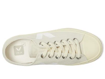 Veja Woman Sneakers Ivory Size 6 Textile Fibers In Neutral