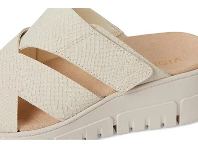 Vionic Uptown Sunset Wedge Sandal In White