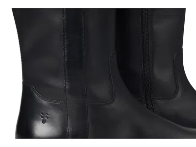 Frye Melissa Button Tall Inside Zip In Black