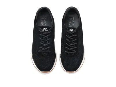 Naturalizer Perforated Sneaker In Black