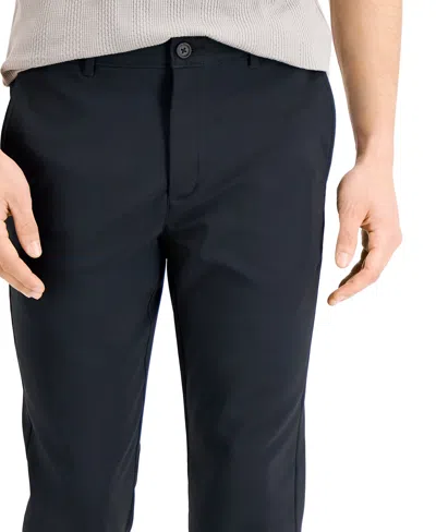 Alfani Men's Tech Pants, Created For Macy's In Black