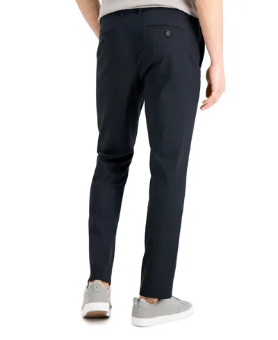 Alfani Men's Tech Pants, Created For Macy's In Black
