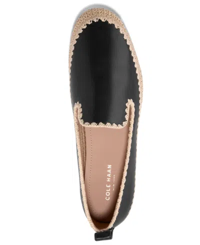 Cole Haan Asbury Espadrille Loafers In Black