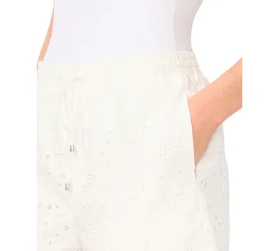Cece Tie Waist Pull-on Short In White