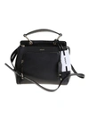 DKNY Black Leather Briant Park Mini Bag,R461161001001
