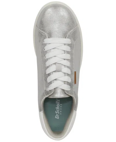Dr. Scholl's Madison Cloud Platform Sneaker In Silver
