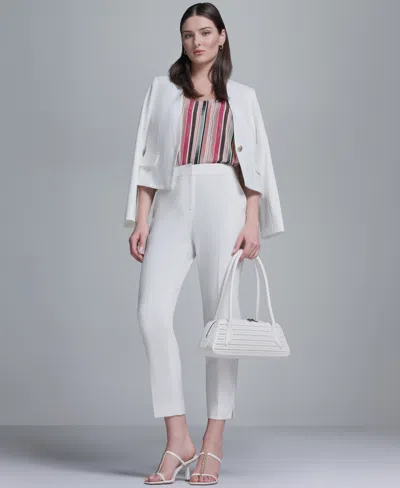 Bcbg Women's Single-button Front Jacket In White