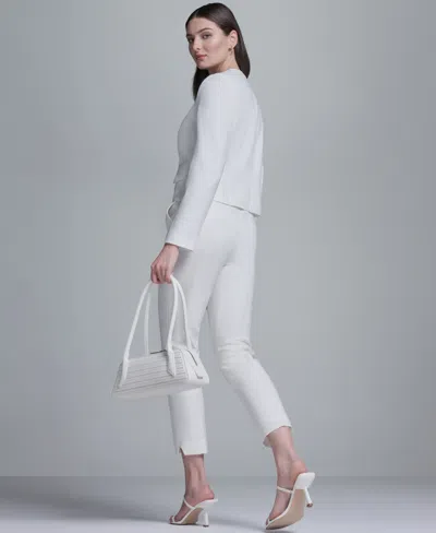 Bcbg Women's Single-button Front Jacket In White