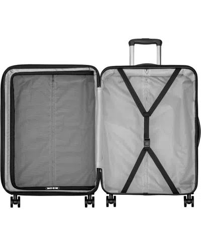 Total Travelware Everest Medium Expandable Check-in Spinner In Black