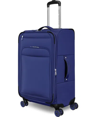 Total Travelware Charleston Medium Expandable Check-in Spinner In Blue