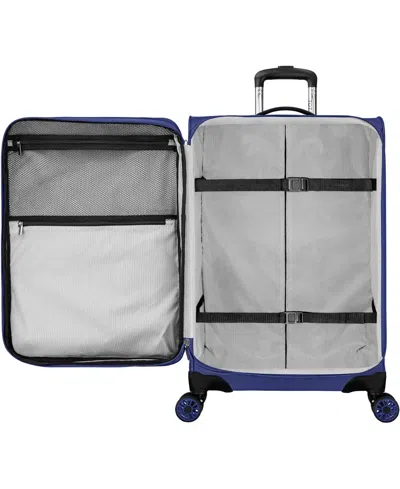 Total Travelware Charleston Medium Expandable Check-in Spinner In Blue