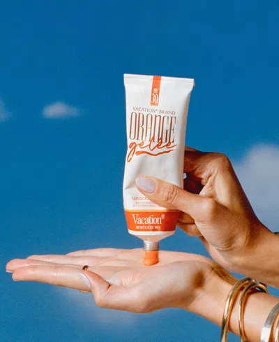Vacation Orange Broad Spectrum Gelee Spf 30 Sunscreen, 3.12 Oz. In Transparent