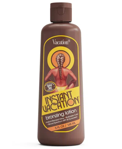 Vacation Instant Browning Lotion Spf 30 148ml In Transparent