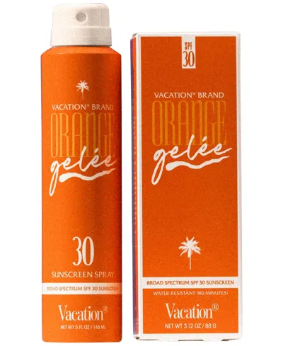 Vacation Orange Gelee Spray Oil Spf 30 Body Sunscreen 5 Oz. In Transparent