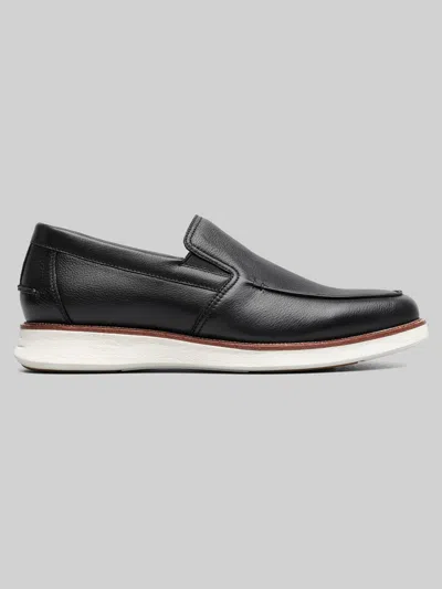 Florsheim Launch Moc Toe Venetian Slip-on In Black