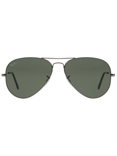 Ray Ban Rb 3025 Aviator Sunglasses In Grey