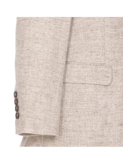 Brunello Cucinelli Single-button Blazer In Neutral