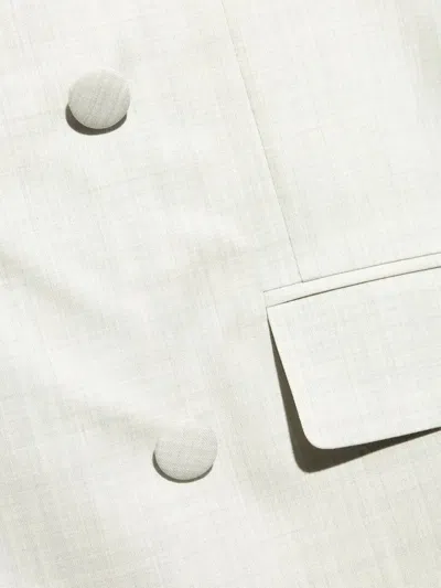 Givenchy Peak-lapels Double-breasted Blazer In White