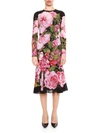 DOLCE & GABBANA Romantic Roses Dress,F62P9TGDC90HN412